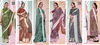 Symphony Vol 3 By Vallabhi Printed Georgette Sarees Wholesale Shop In Surat

